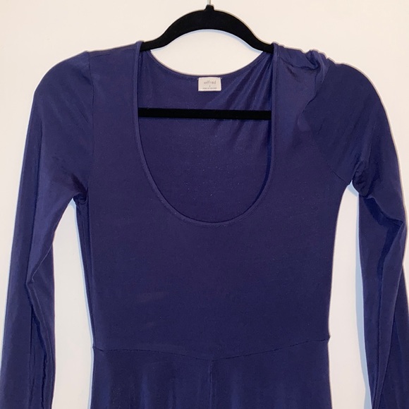 Aritzia navy blue maxi dress size S - Picture 2 of 2